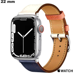 Armband 22mm klassische Smartwatch Leder