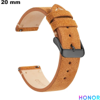 Armband Uhr Braun Honor Echtes Leder 20 mm günstig