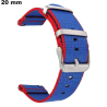 Pulseira de 20 mm u Nylon de relógio Azul \ Porta Oferecido