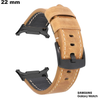 Armband Marron Samsung Smartwatch Lederen prestige van hoge kwaliteit