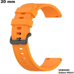 Bracelet de montre connectée 20 mm Caoutchouc Samsung