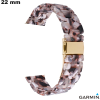 Bracciale in resina smartwatch 22 mm Multicolore Garmin economico
