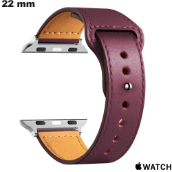 Lila Metallarmband für Apple Watch Smartwatch 22mm
