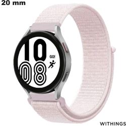 Pulsera Withings Rosa 20 mm de nailon para reloj