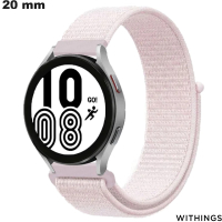 Bracelete Withings Rosa 20 mm de Nylon para relógio: Expedição em 24h