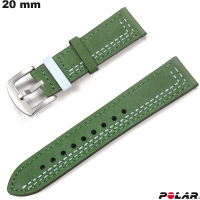 Reloj inteligente de pulsera Verde Polar 20 mm: Entrega Rápida
