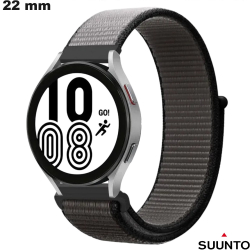 Bracelet Gris Nylon 22mm smartwatch Suunto