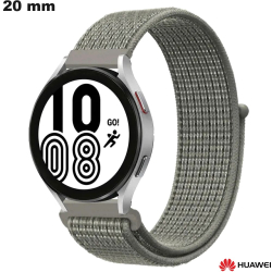 Gray Bracelet Huawei Smart Watch 20 mm Fabric