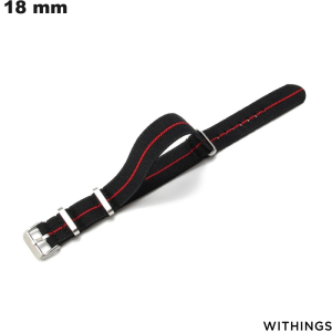Cheap Black Nylon 18 mm Withings Smartwatch Bracelet
