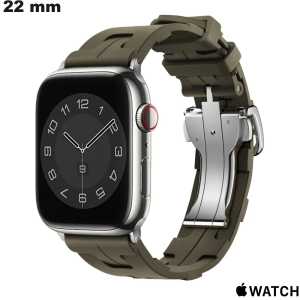 Armband 22mm Grün Apple Watch Gummi kaufen
