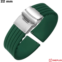 Armband OnePlus 22 mm Silikon Grün Uhr / Port für 3,99€