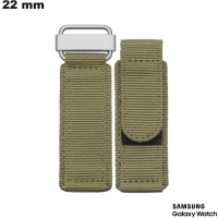 Armband Nylon 22mm Samsung Grün Uhr # Schneller Versand
