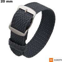 Intelligente Nylon-Uhrarmband Xiaomi Grau 20 mm von hoher Qualität