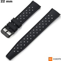 Verkauf von Smartwatch-Armbändern aus schwarzem Gummi Xiaomi 22 mm