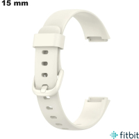 Weißes 15 mm FitBit Smartwatch-Armband kaufen (Luxe)