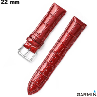 Pulsera Garmin Cuero auténtico Rojo reloj inteligente barato