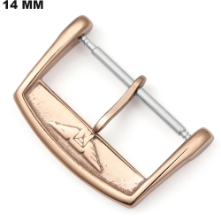 Stainless Steel 14 MM Rose Gold Buckle for Bracelet