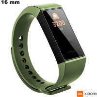Pulseira de 16 mm de smartwatch Silicone Xiaomi Verde barata