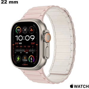 Acheter Bracelet Caoutchouc Apple Watch de montre connectée Rose