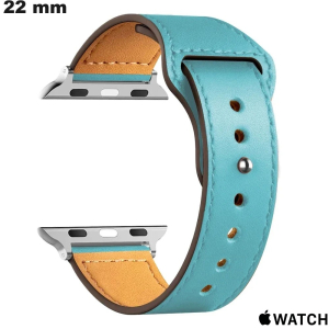 Bracelete Azul 22mm de smartwatch Aço Inoxidável Apple Watch barato