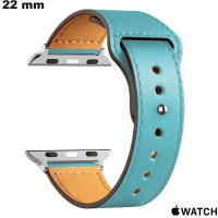 Bracelete Azul 22mm de smartwatch Aço Inoxidável Apple Watch barato