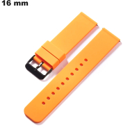 Armbanduhren Caoutchouc 16mm Orange - Kostenlose Lieferung