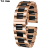 Armbanduhr Keramik 14 mm Roségold \ Einfache Montage