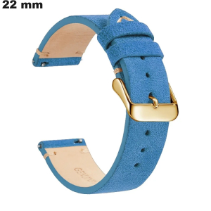 Artisanal bracelet style 22 mm genuine leather watch quality