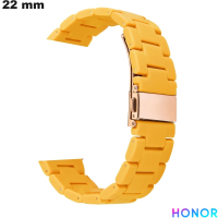 Braccialetto intelligente Honor 22mm in resina arancione di qualità