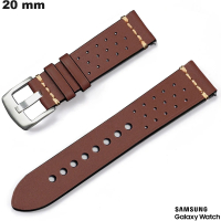 Bracciale Marrone Samsung 20 mm Pelle vera ● Miglior Prezzo