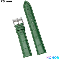 Vendita Bracciale in Vera Pelle Verde per Orologio 20 mm Honor