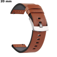 Vente Bracelet Marron Faux cuir original u de montre 20mm