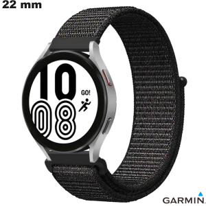 Pulsera Garmin de Tela 22mm Negra para reloj - Envío Gratis a partir de 20€