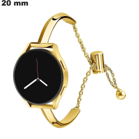 Bracelet Métal bijou de montre 20 mm Doré : Livraison Gratuite