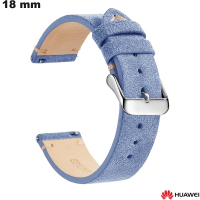 Braccialetto orologio intelligente Blu 18 mm Pelle Huawei economico