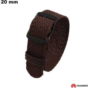 Verkoop Huawei 20 mm Bruin Smartwatch Bandje Stof Verkoop Huawei 20 mm Bruin Smartwatch Bandje Stof