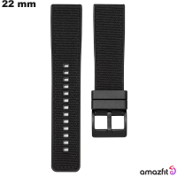 Bracelet Noir montre intelligente Amazfit 22 mm