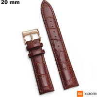 Acquista Bracciale smartwatch Marrone Xiaomi Pelle vera 20mm