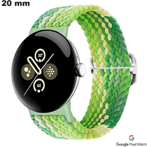 Braccialetto Tissu Google Pixel 20mm Verde: Spedizione 24h Braccialetto Tissu Google Pixel 20mm Verde: Spedizione 24h