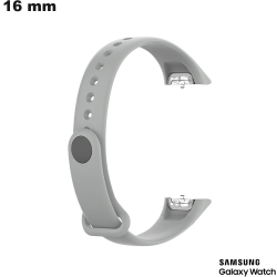 Bracelet Samsung Caoutchouc 16 mm smartwatch Gris