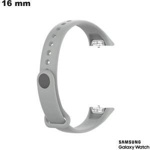 Acquistare Bracciale Samsung Caucciù 16 mm smartwatch Grigio