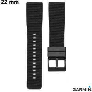 Bracelete 22mm de Borracha Preta Garmin relógio inteligente de qualidade