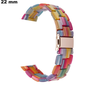 Armband Multicolor 22 mm Resin - Versand in 24h