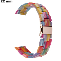 Armband Multicolor 22 mm Resin - Versand in 24h