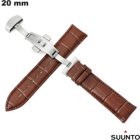 Acquistare Bracciale 20mm in Vera Pelle Marrone per Orologio Suunto