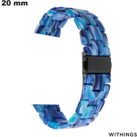 Acquistare Bracciale Withings per smartwatch Blu 20 mm Resina