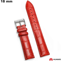 Bracelet Huawei montre intelligente 18mm Cuir véritable
