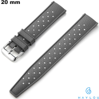 Acquistare Bracciale orologio Haylou Gomma 20mm Flessibile Grigio