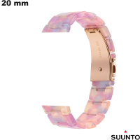 Bracciale orologio intelligente Rosa Resina 20 mm Suunto economico