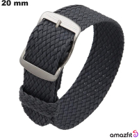Bracelet Tissu 20mm Gris montre Amazfit : Envoi Rapide